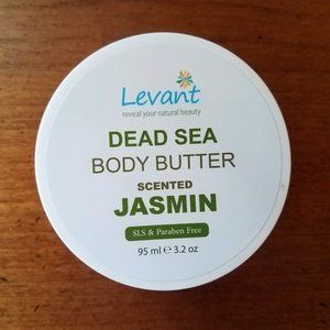 NEW Levant Dead Sea Body Butter Jasmin Scented 3.2 oz